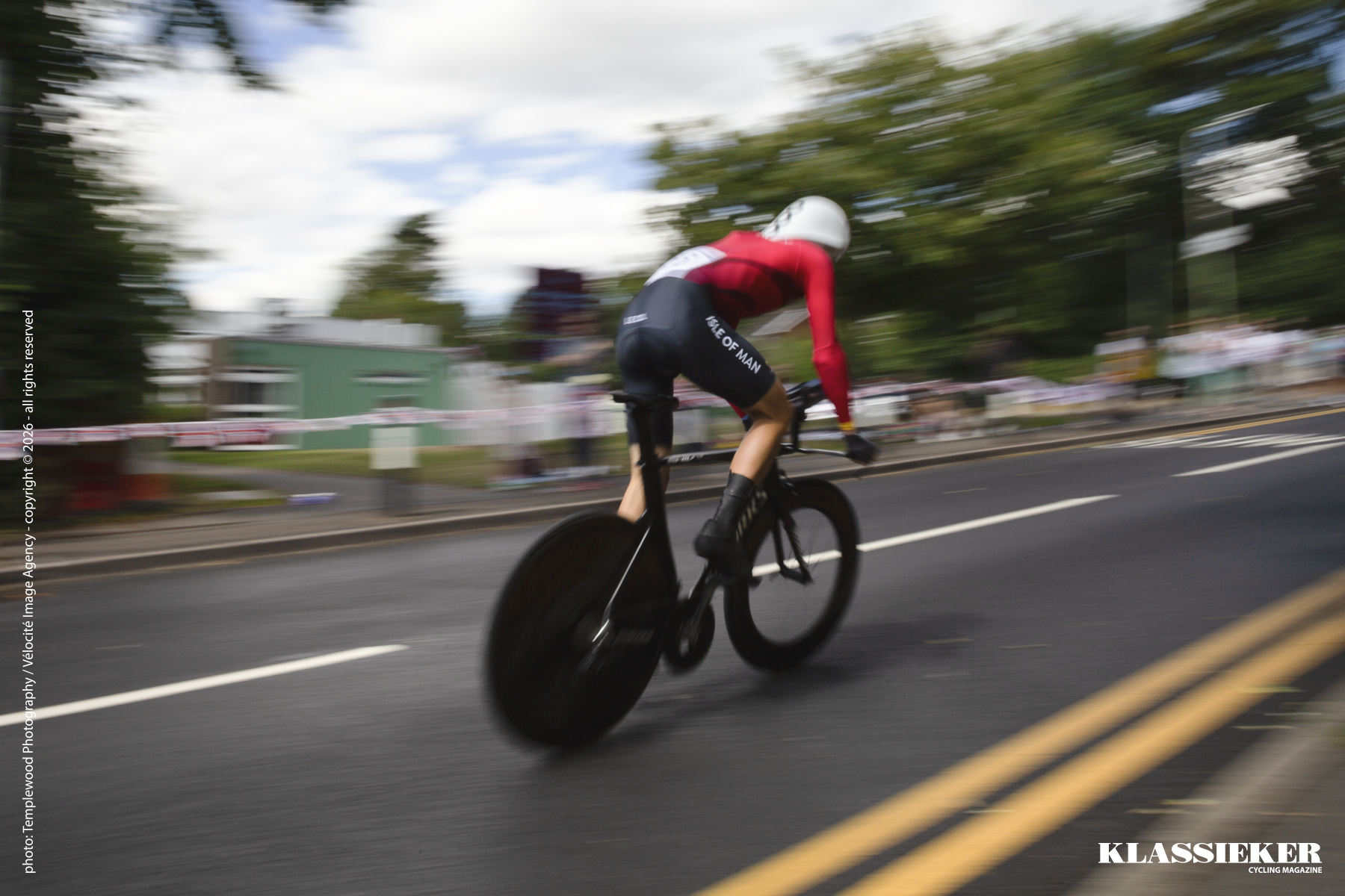 Birmingham 2022 - A rider from the Isle of Man competes