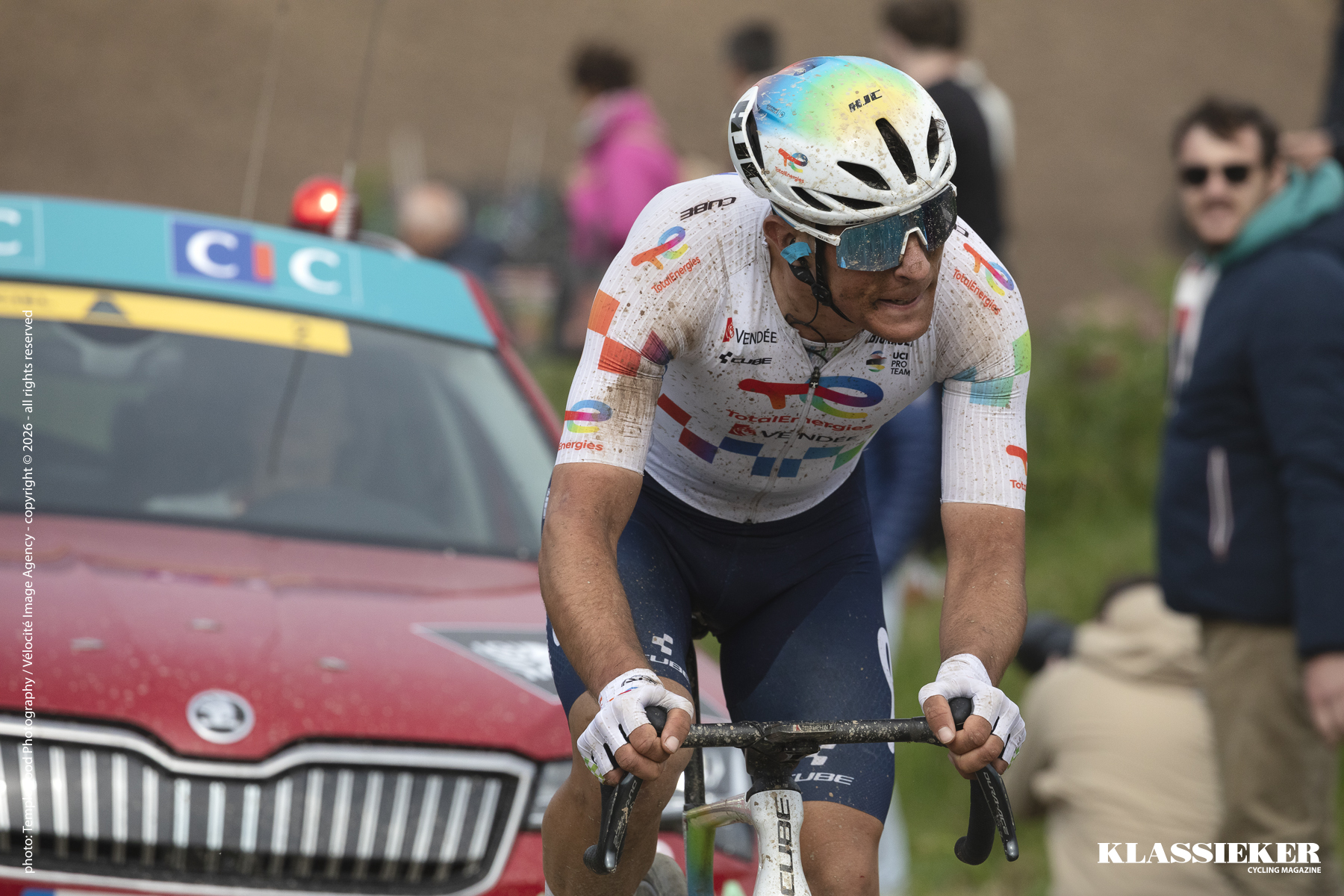 Tro Bro Leon 2026 - Florian Dauphin of TotalEnergies determinedly takes on the course