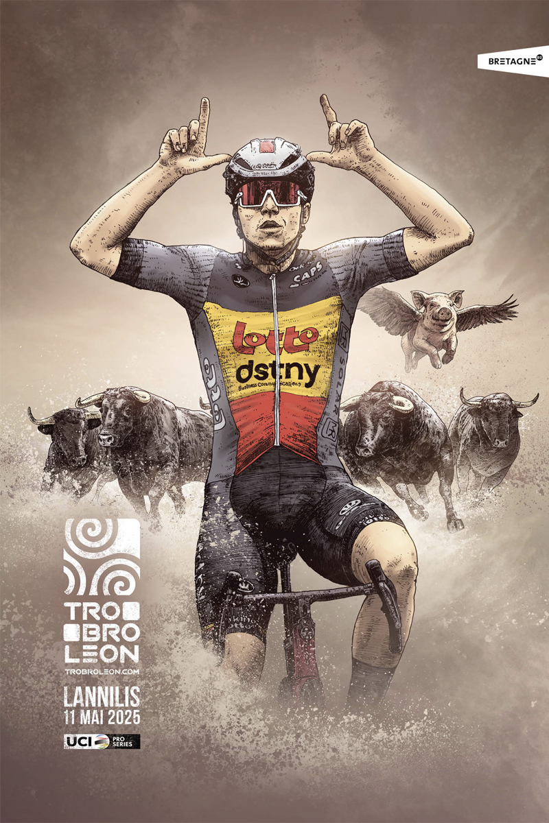 Jean-Paul Mellouët’s distinctive poster of previous winner Arnaud De Lie